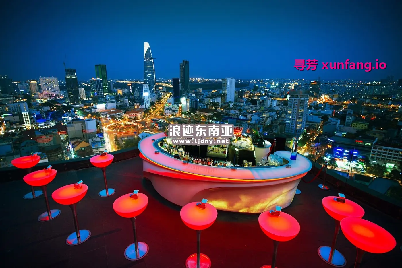 越南胡志明必去 Skybar！ 7 家最新胡志明高空酒吧