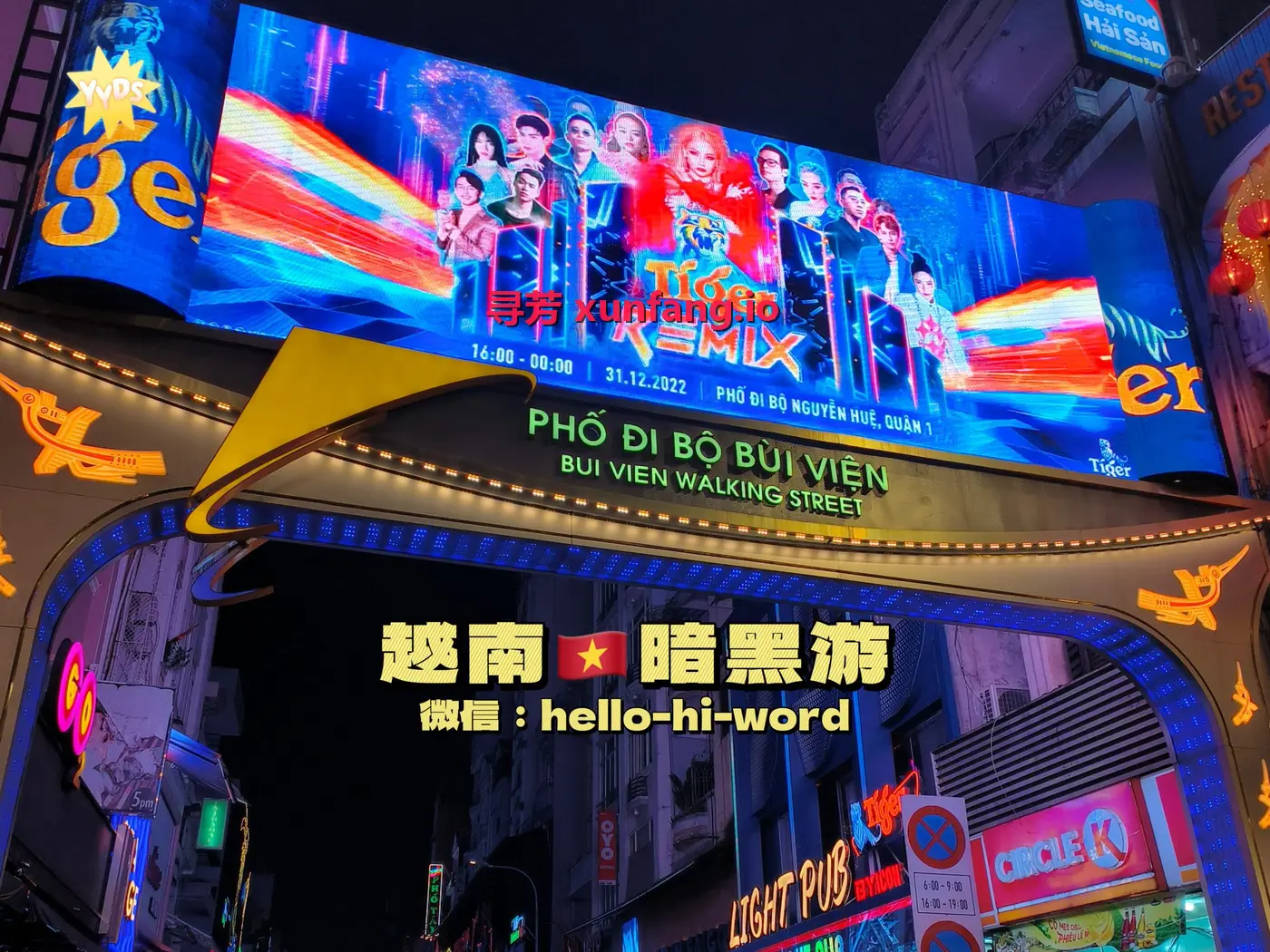 越南夜生活胡志明暗黑游的热门玩法-胡志明薄纱KTV现场