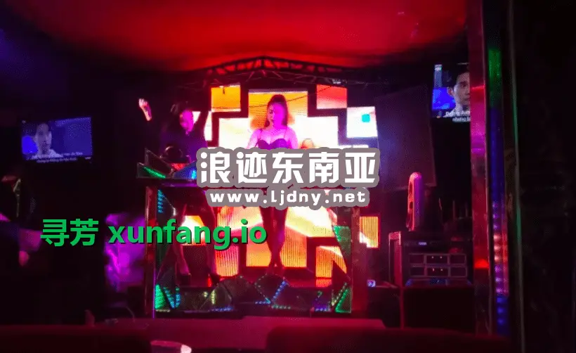 越南暗黑游胡志明夜生活红灯区体验-性感制服越妹DJ现场